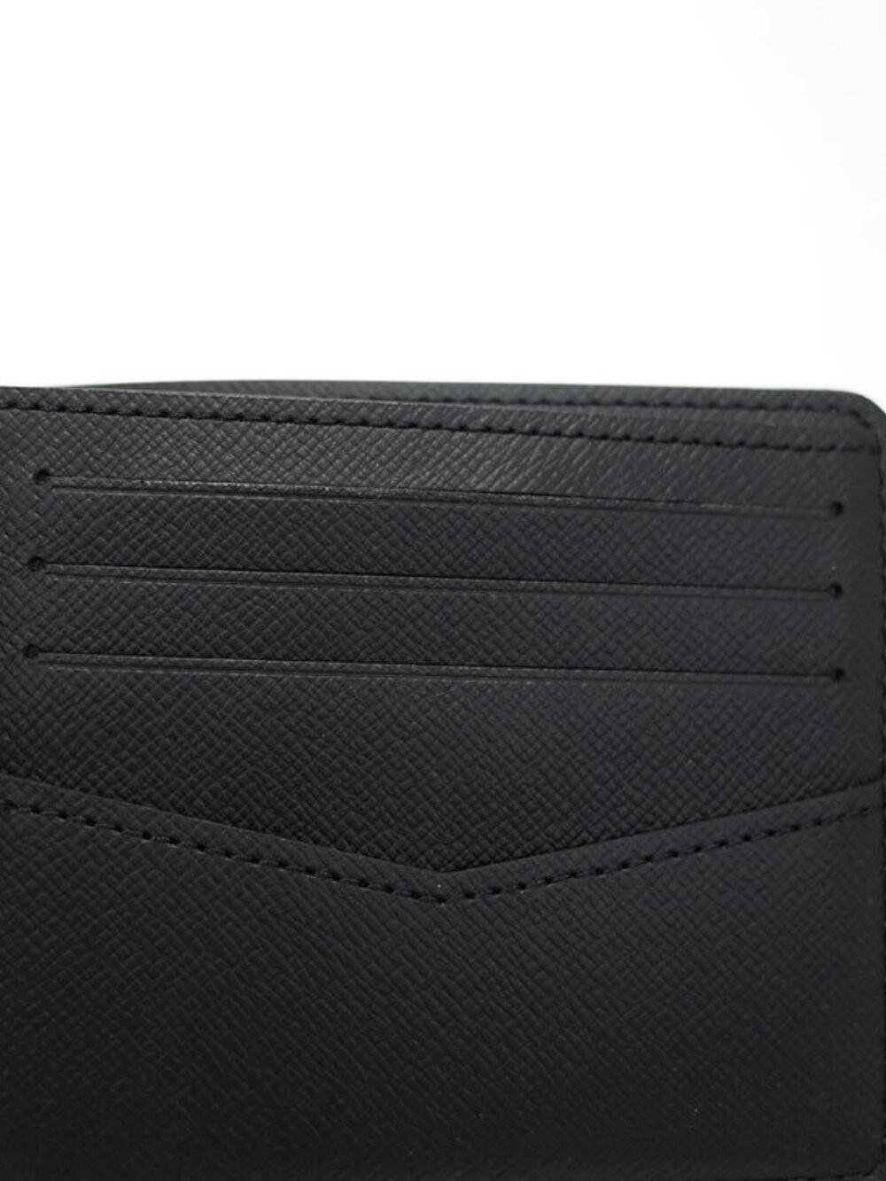 Louis Vuitton Slender Monogram fold Eclipse Portefeuille Reverse Black Bi - Picture 4 of 5